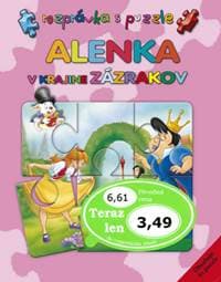 Alenka v krajine zázrakov - Rozprávka s puzzle - autor neuvedený