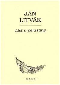 List v perzštine - Ján Litvák 1