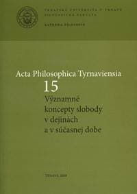 Acta Philosophica Tyrnaviensia 15 - Ján Letz