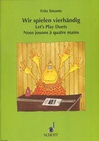Wir spielen vierhandig / Let´s Play Duets - Fritz Emonts 1