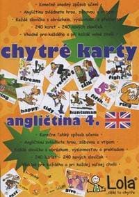 Chytré karty: Angličtina slovíčka 4 - autor neuvedený