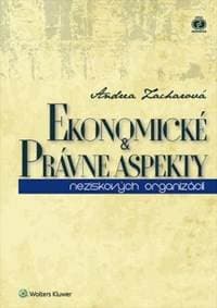 Ekonomické a právne aspekty neziskových organizácií - Andrea Zacharová 1