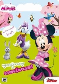 Vymaľovanky so samolepkami - Minnie - autor neuvedený