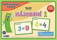Procvičovací karty - násobení 1 - malá násobilka - Kupka a kol. Petr 1