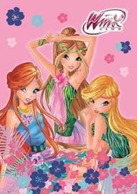 Winx Club A4 - omalovánka - autor neuvedený 1