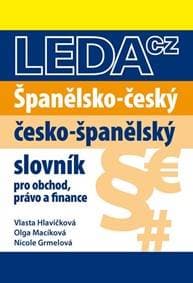 Španělsko-český, česko-španělský slovník pro obchod, právo a finance - autor neuvedený