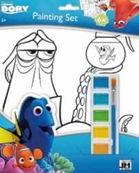 Dory - Vymaľovanková súprava A4 - autor neuvedený