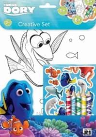 Dory - Vymaľovanková súprava s pastelkami - autor neuvedený 1