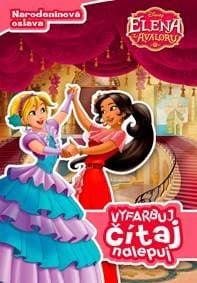 Elena z Avaloru - Vyfarbuj, čítaj, nalepuj - Kolektív