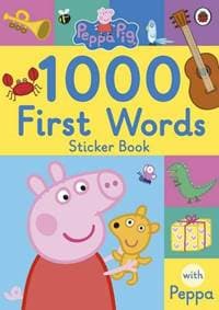 Peppa Pig: 1000 First Words Sticker Book - autor neuvedený 1