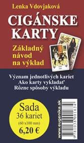Cigánské karty SK (sada: karty + brožúrka) - Lenka Vdovjaková