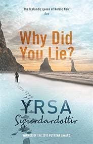 Why Did You Lie - Yrsa Sigurdardottir, Hodder Paperbacks 1