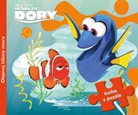 Hľadá sa Dory - Kniha s puzzle - nemá autora