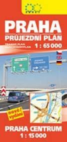Praha průjezdní plán - autor neuvedený 1