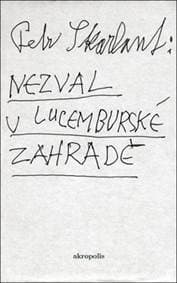 Nezval v Lucemburské zahradě - autor neuvedený 1