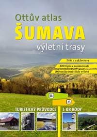 Ottův atlas výletní trasy Šumava - autor neuvedený 1
