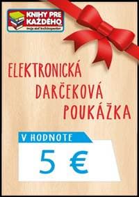 Elektronická darčeková poukážka (na e-mail) v hodnote 5 EUR - autor neuvedený