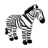 Plyšová zebra 20 cm - autor neuvedený