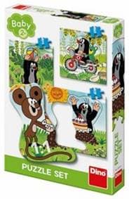 Puzzle Set Baby Krtek na louce - autor neuvedený 1