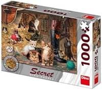 Puzzle 1000 Kočky secret collection - autor neuvedený 1