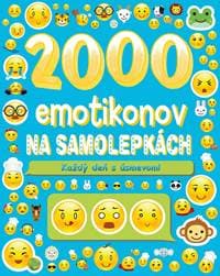 2000 emotikonov na samolepkách - Na každý deň s úsmevom - kolektiv 1