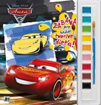 Vymaľovanka A4 s vodovými farbami/ Cars 2 - Disney/Pixar 1