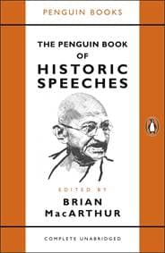 The Penguin Book of Historic Speeches - Brian MacArthur, Penguin 1