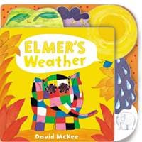 Elmers Weather: Tabbed Board Book - David McKee, Andersen Press