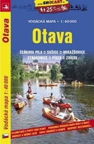 Otava vodácká mapa 1:40 000 - autor neuvedený 1