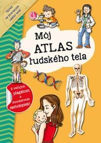 Môj atlas ľudského tela + plagát a samolepky - Kolektív autorov