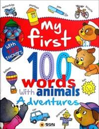 My first 100 words Animals with Adventures - autor neuvedený 1