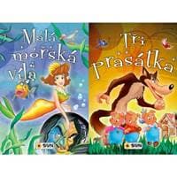 Malá mořská víla, Tři prasátka - Dvě klasické pohádky - autor neuvedený