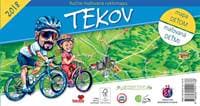 Tekov - ručne maľovaná cyklomapa 2018 - autor neuvedený 1