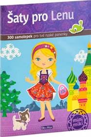 Šaty pro Lenu - kniha samolepek - autor neuvedený