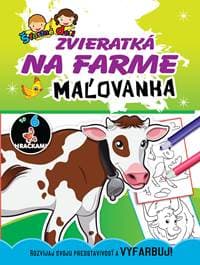 Maľovanka so 6 hračkami - Zvieratká na farme - autor neuvedený 1