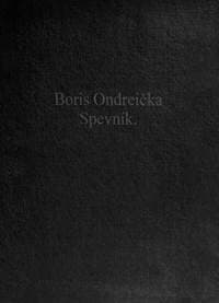 Spevník. - Boris Ondreička 1