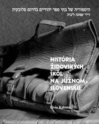 História židovských škôl na južnom Slovensku - Lívia Katona 1