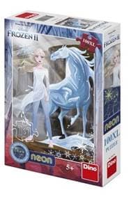 Puzzle 100XL Frozen II neon - autor neuvedený