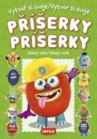 Vytvor si svoje príšerky / Zelený zošit + samolepky - autor neuvedený
