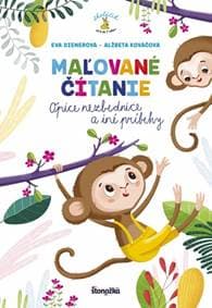 Maľované čítanie - Opice nezbednice a iné príbehy - Dienerová, Alžbeta Kováčová Eva 1