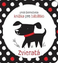 Prvá čiernobiela knižka pre bábätko Zvieratá - Baggott Stella 1