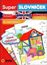 Super slovníček česko anglicko německý - autor neuvedený 1
