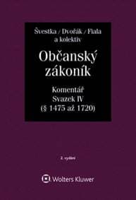 Občanský zákoník, Svazek IV (dědické právo) - Jiří Švestka, Jan Dvořák, Josef Fiala