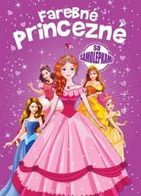 Farebné princezné so samolepkami - autor neuvedený 1
