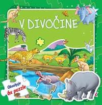 V divočine - Obsahuje 6x puzzle - autor neuvedený 1