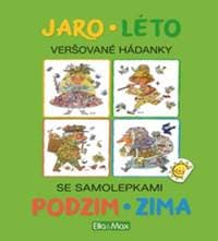 JARO, LÉTO, PODZIM, ZIMA - Kniha samolep - Iva Nováková, Helena Zmatlíková 1