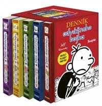 Denník odvážneho bojka box 1 – 5 - Kinney Jeff