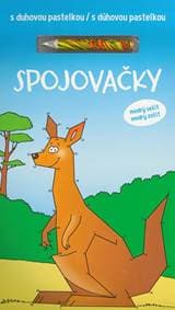 Spojovačky s dúhovou pastelkou - modrý zošit - autor neuvedený