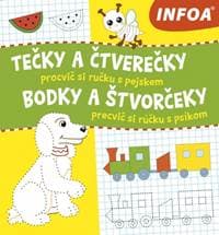 Precvič si rúčku s psíkom - Bodky a štvorčeky - Sojáková Michaela