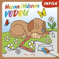 Malování / Maľovanie vodou – Psi - autor neuvedený